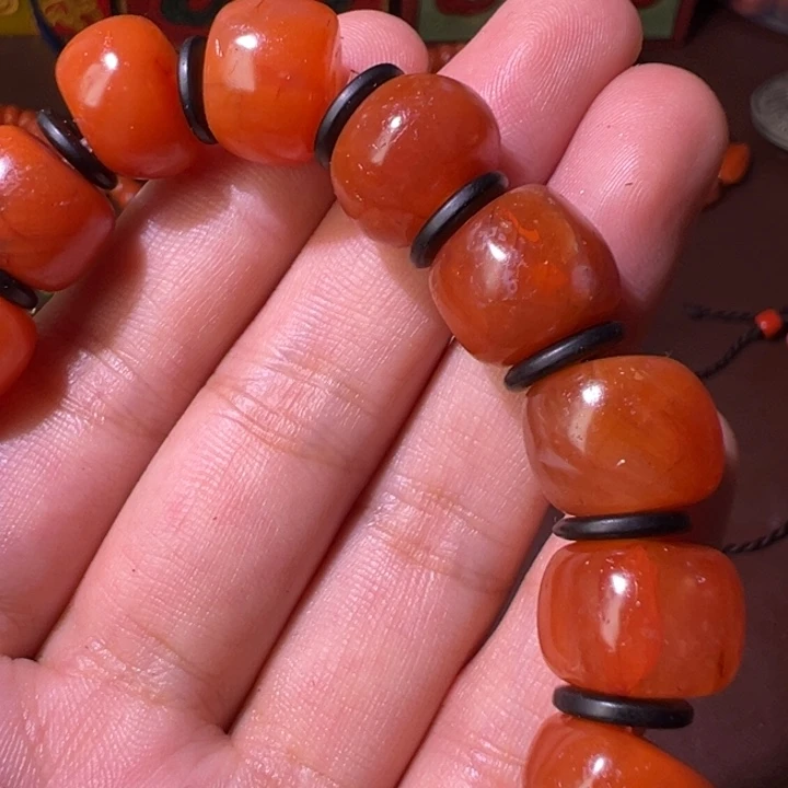 仁***珠非洲紫檀（红花梨）