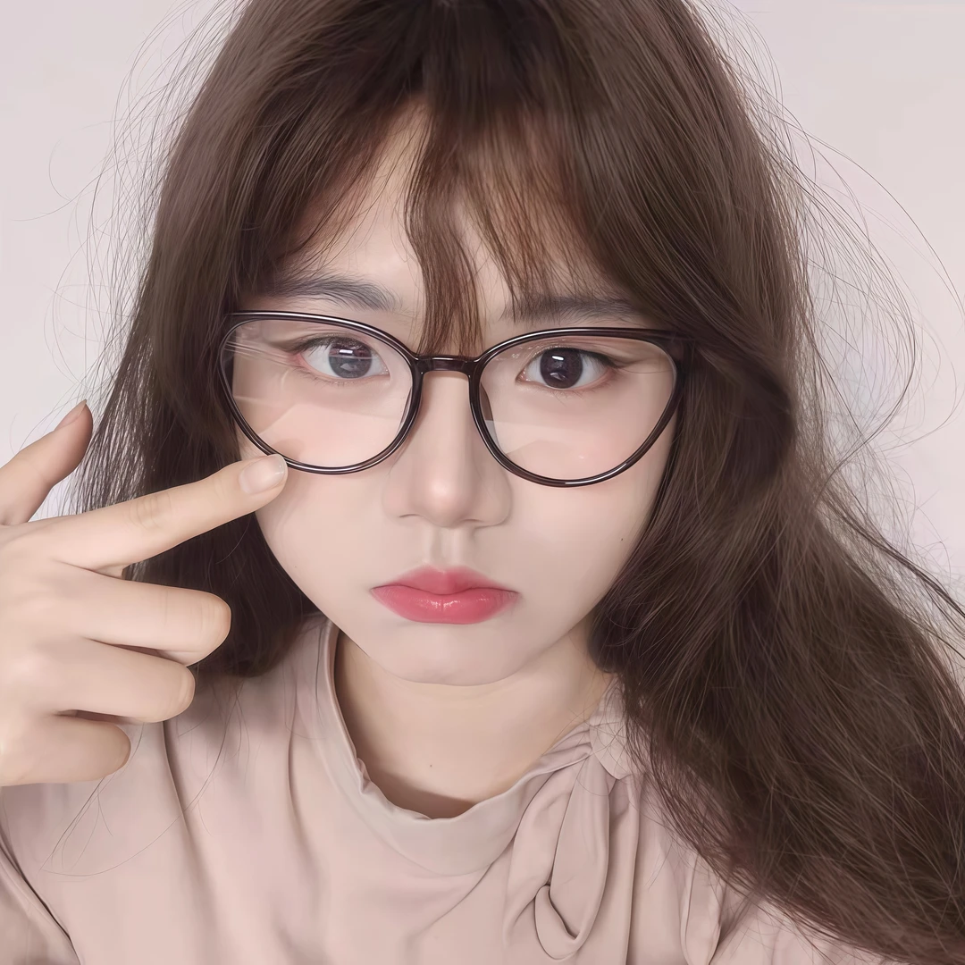 超轻时尚小香风猫眼镜框女素颜可配度数近视眼镜时尚防蓝光平光镜