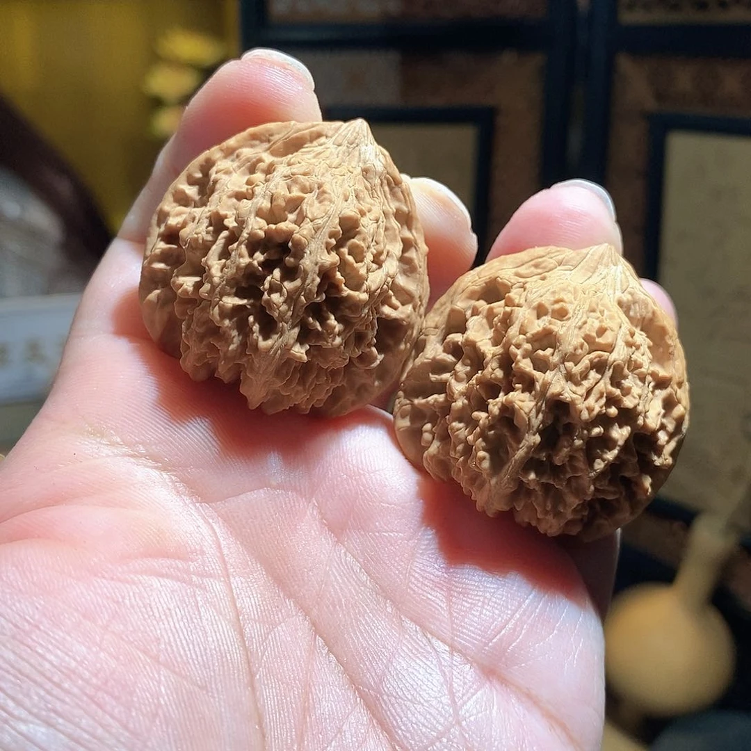 文玩核桃把件39满天星全品