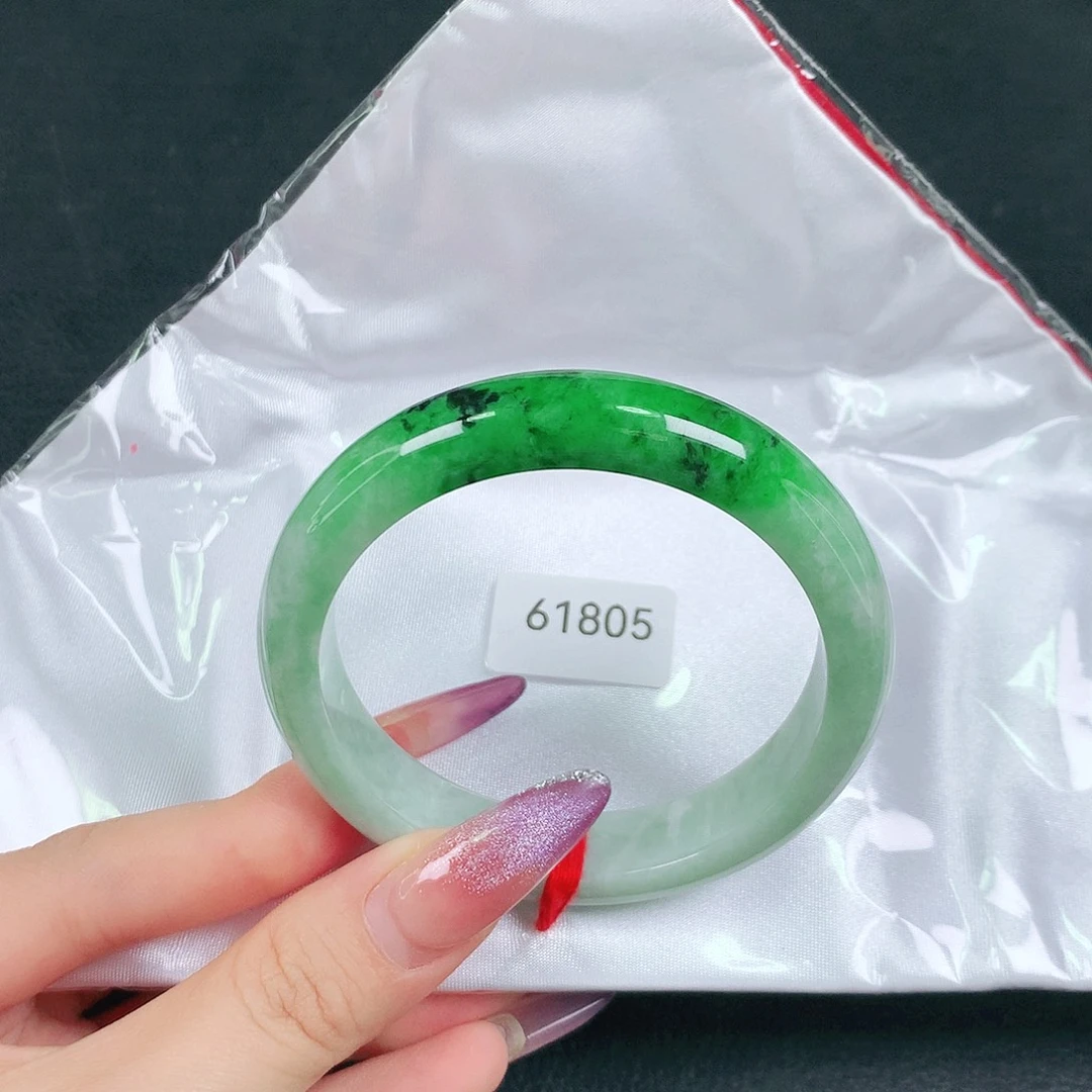 翡翠未镶嵌手镯天然翡翠手镯04