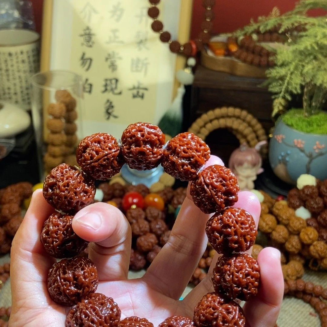 金刚菩提手串235玉化素