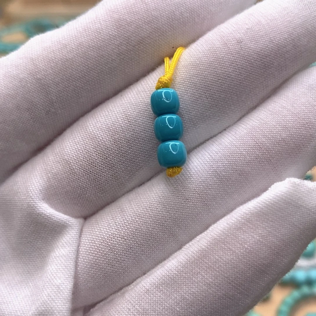 绿松石未镶嵌珠宝奇石5.4mm