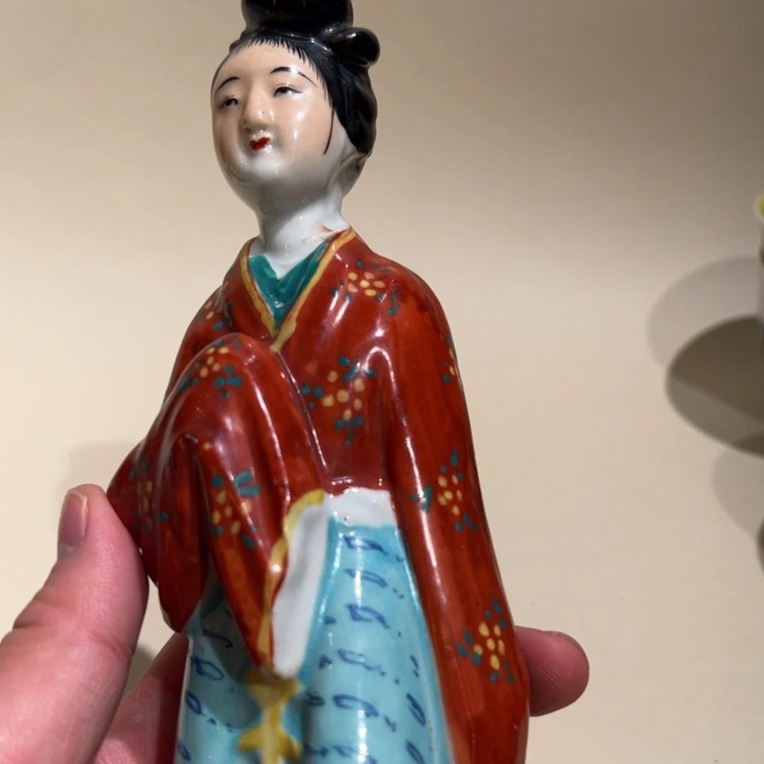 青*粉彩开门货没问题的