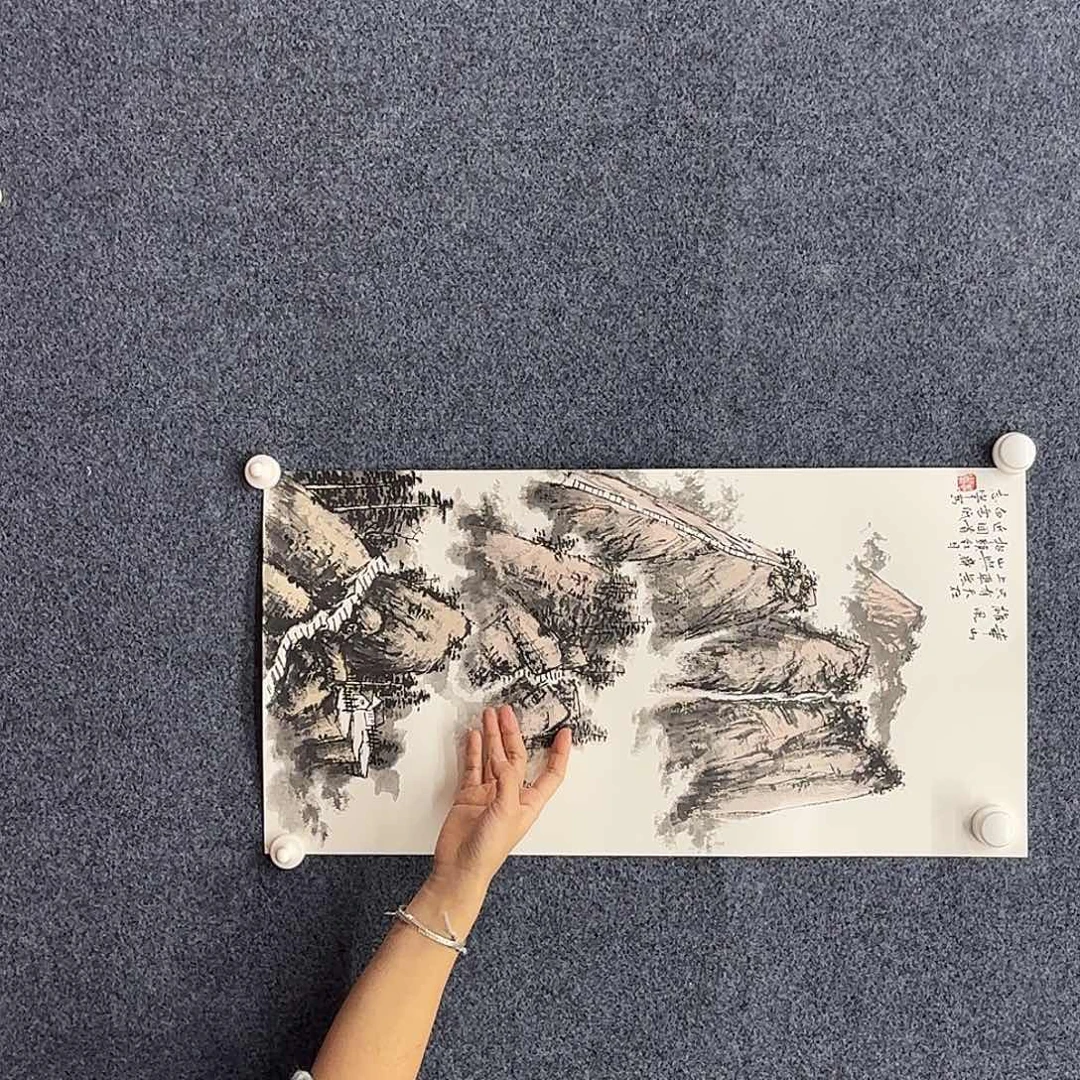 书法郭老师，精品书法山水