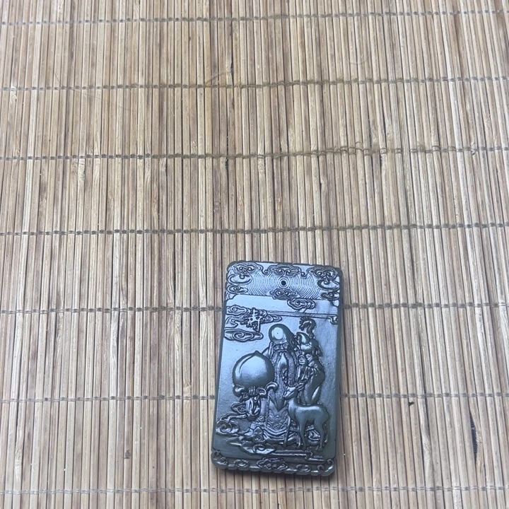 剑***心和田玉未镶嵌挂件