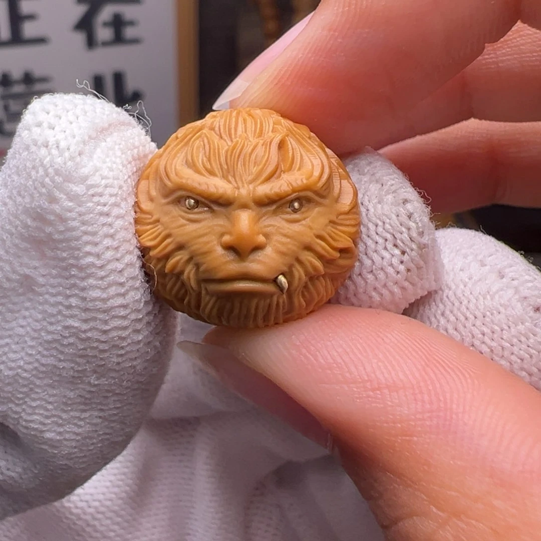 猴头核桃把件17➕尺寸獠牙大圣全品有正常封口线
