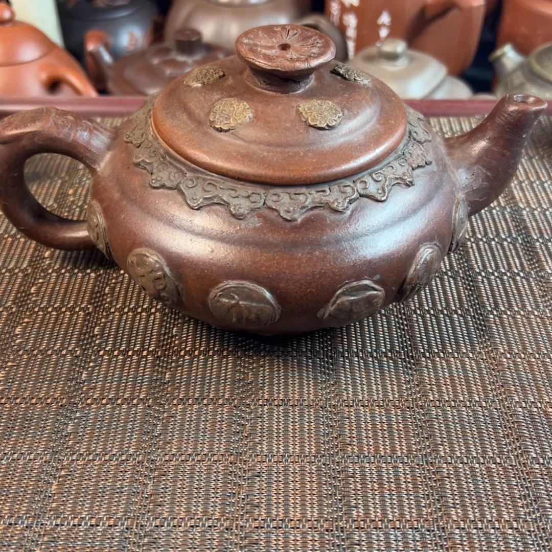 紫砂茶壶宜兴原矿紫砂壶450毫升容量