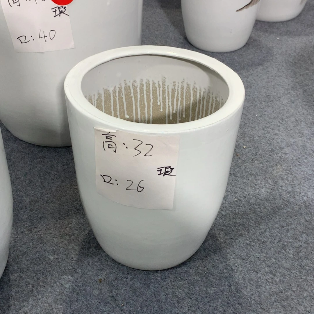 高温陶瓷花盆微瑕