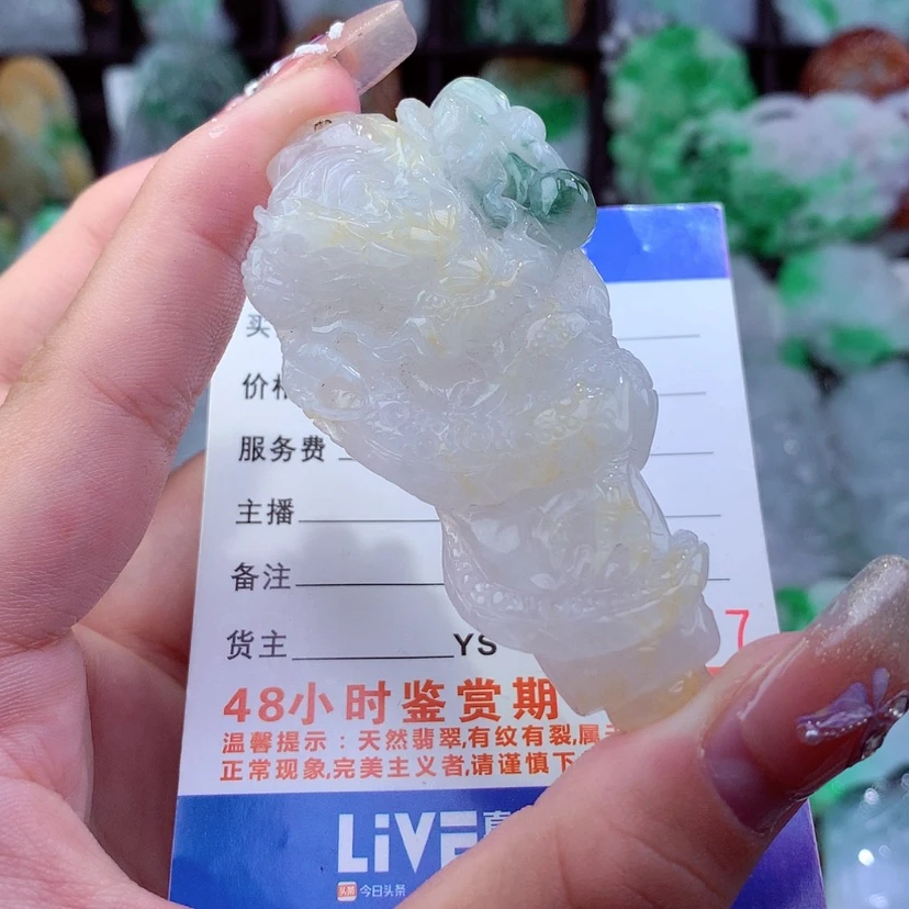 【闪购商品】翡翠颈饰未镶嵌挂件