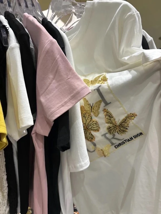 芷希女装【0029-0099】新款2025圆领短袖T恤