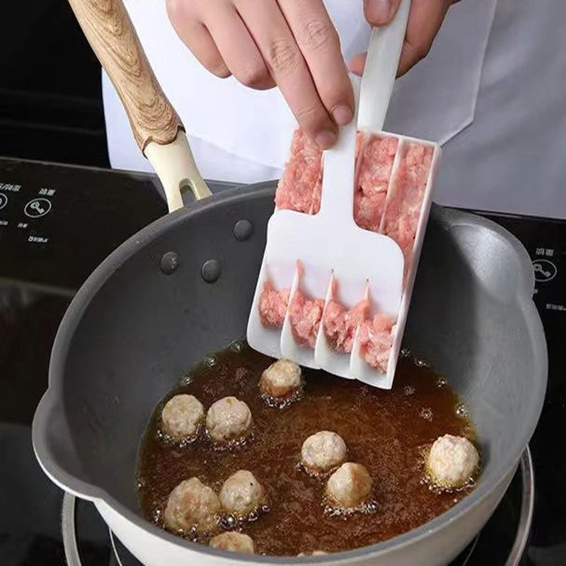 【新品】到手三款丸子四联制作器工具厨房鱼丸肉丸挤虾滑神器家用