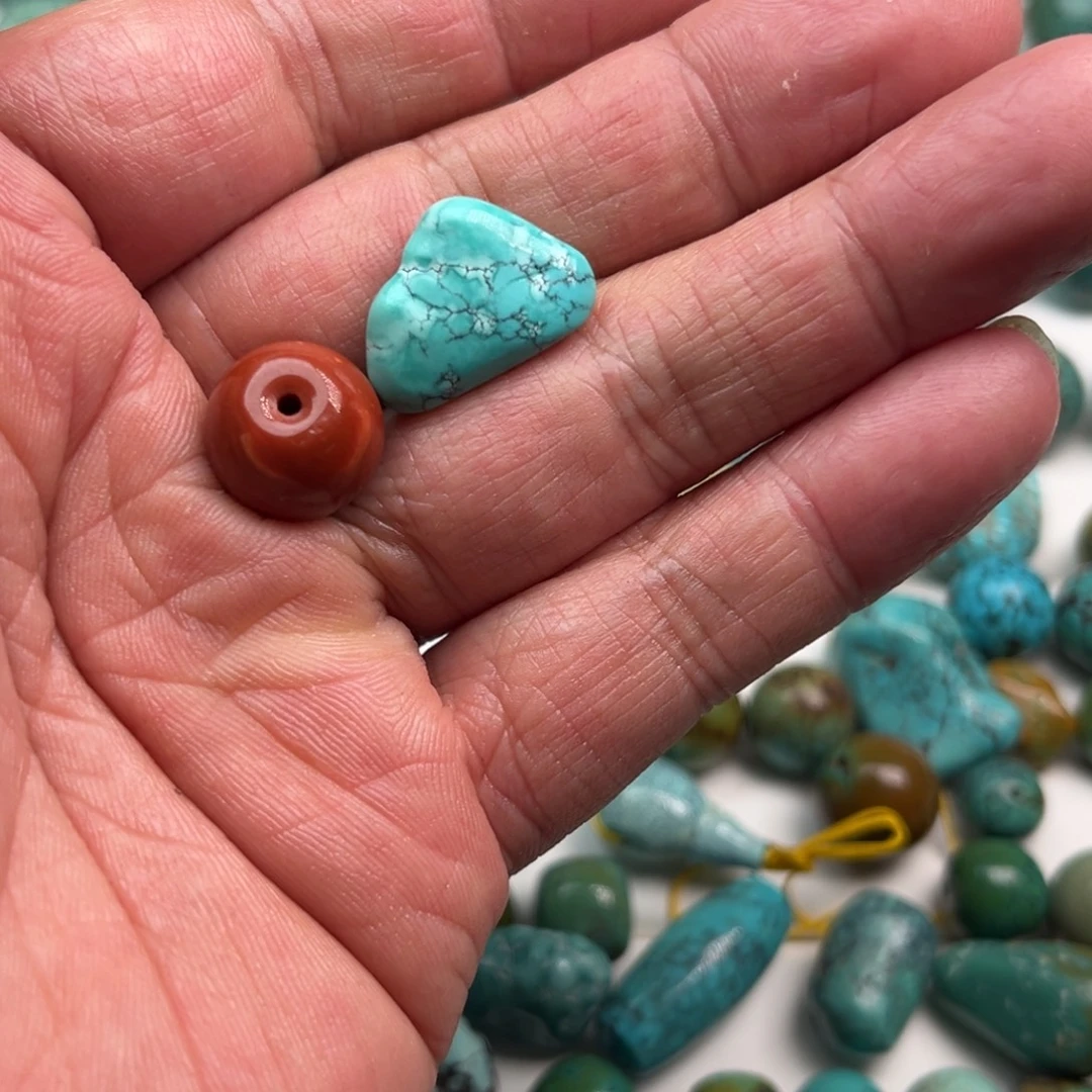 玛瑙/玉髓未镶嵌吊坠(不含链)17*14.5*6.5mm