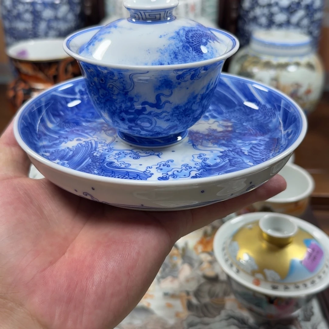 星***$全手工全手绘陶瓷