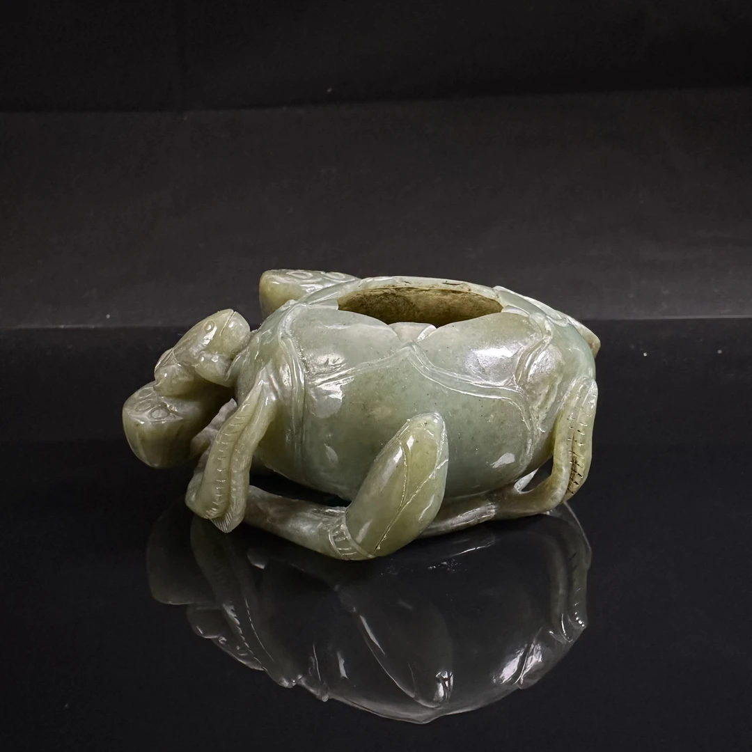 青玉一品青莲水盂（732121）