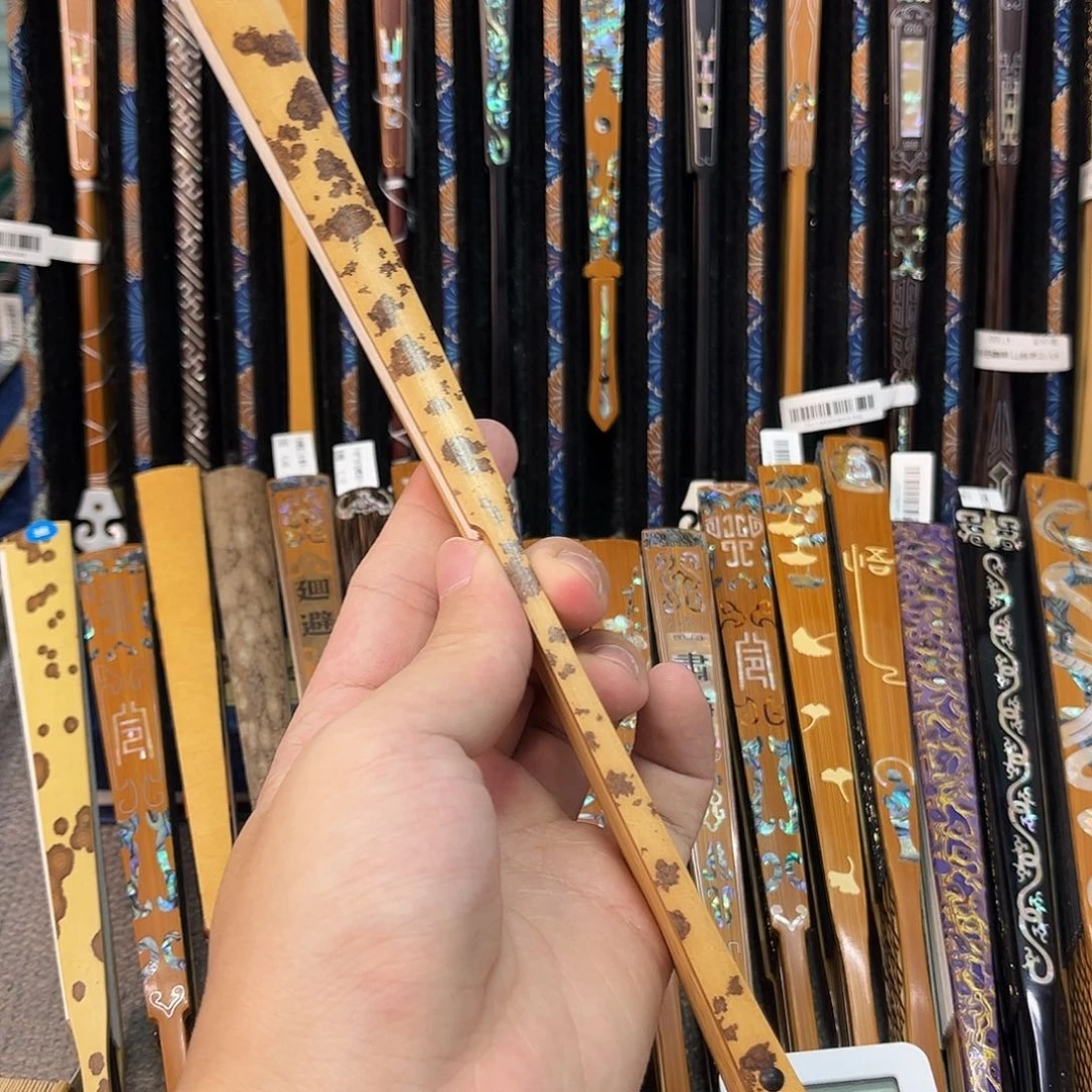 扇子用***6纯手工制作的