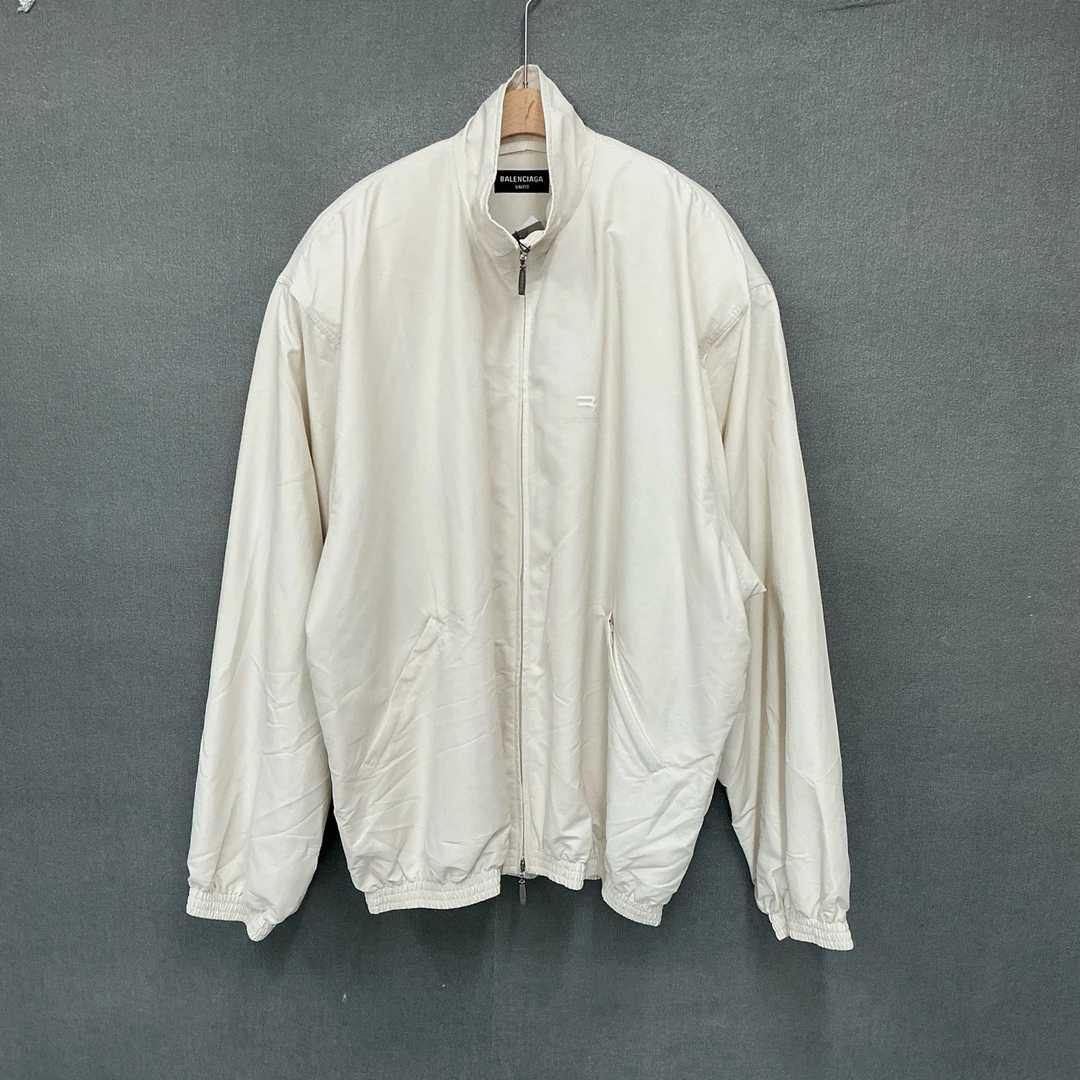 全新未使用 Balenciaga/巴黎世家 秀款双钩垫肩外套带吊5码