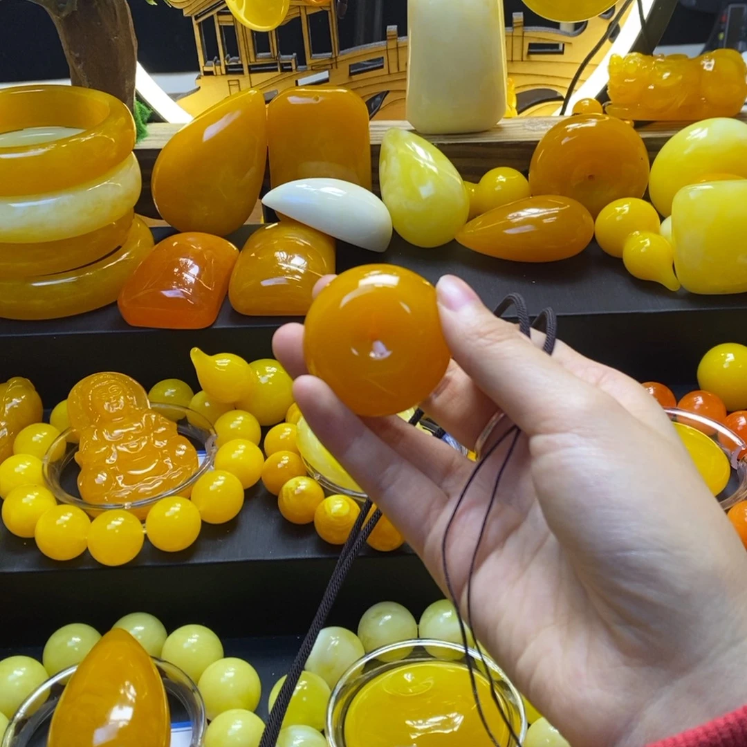 小***杨全品无暇中号平安扣