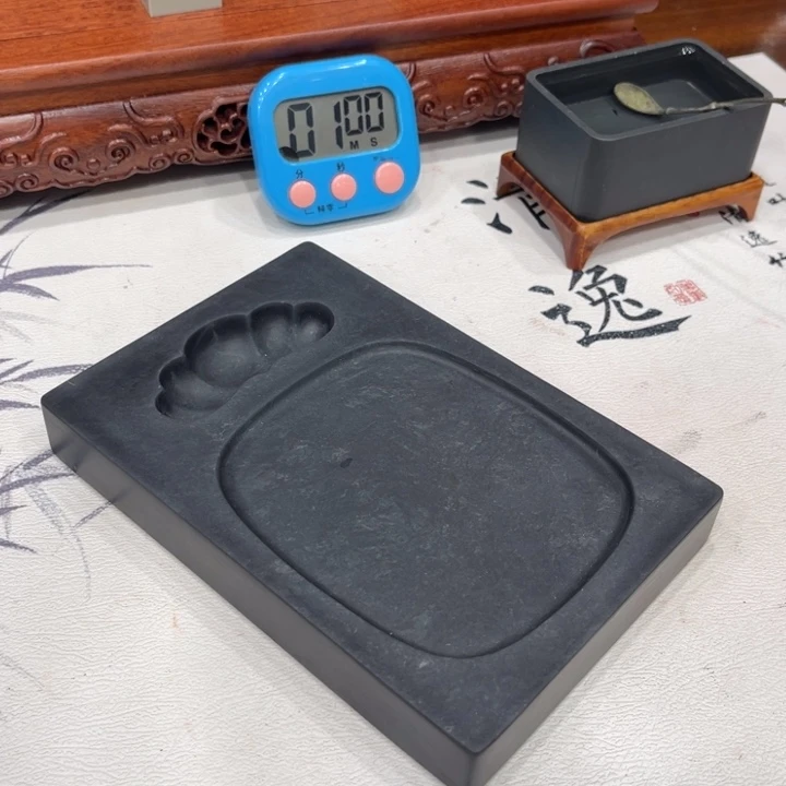 梓*易砚老坑黄伯阳