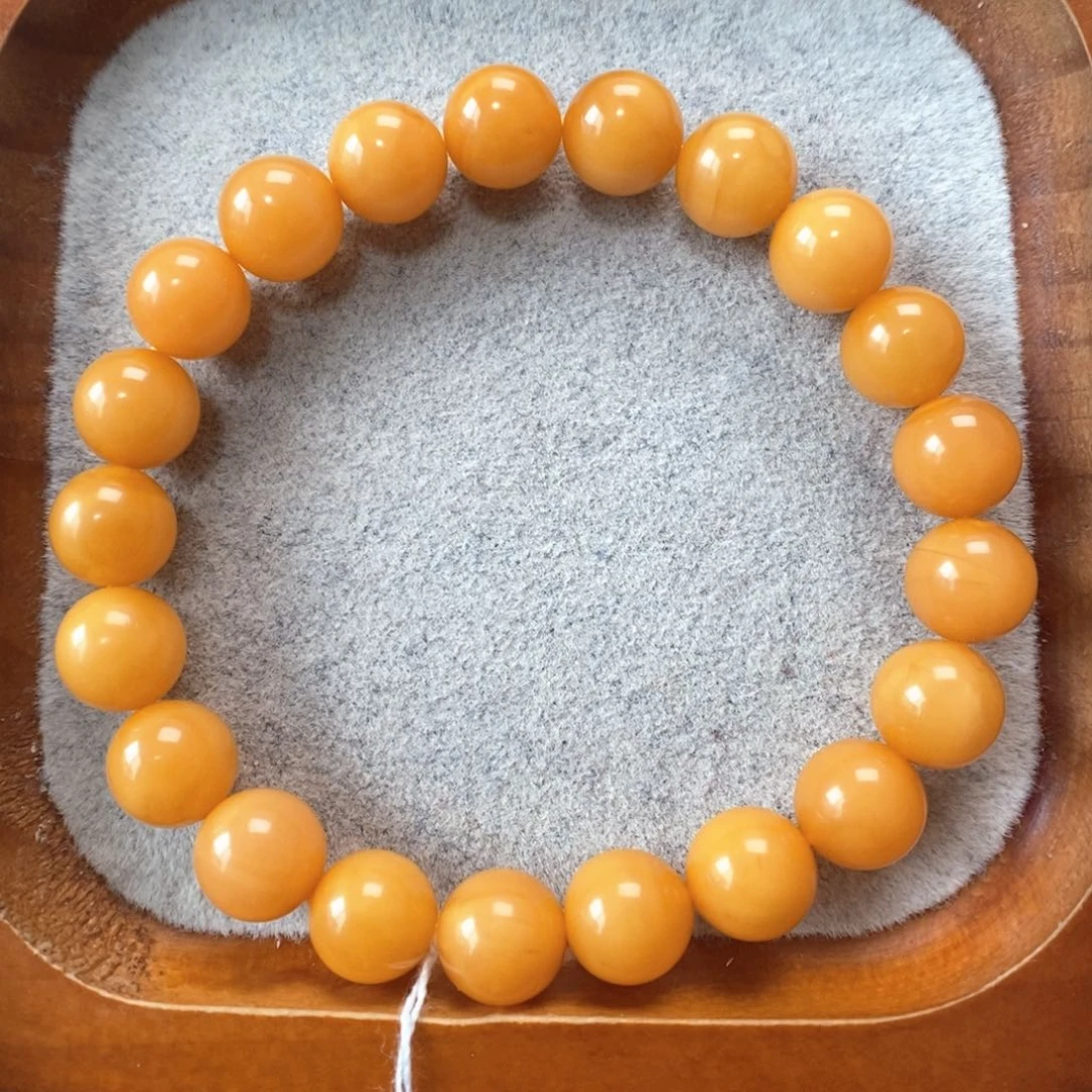 蜜蜡未镶嵌手串蜜蜡