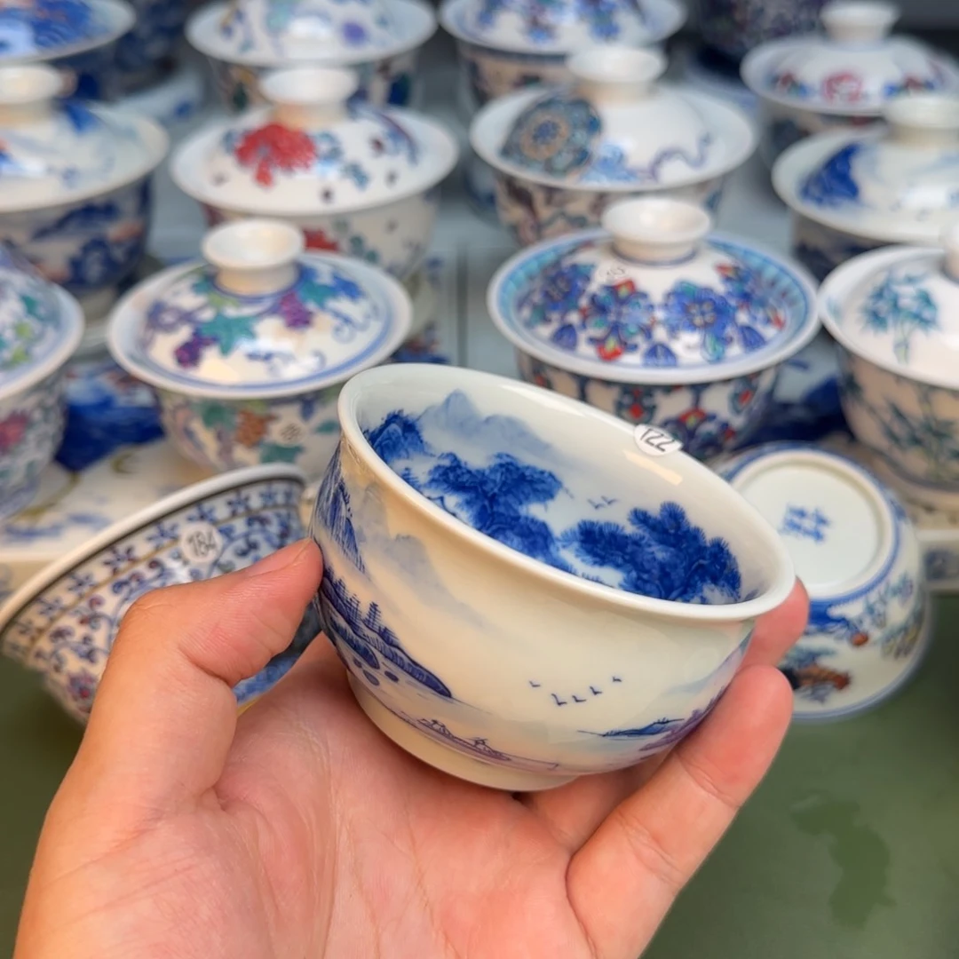 彦祖纯手工手绘茶具122