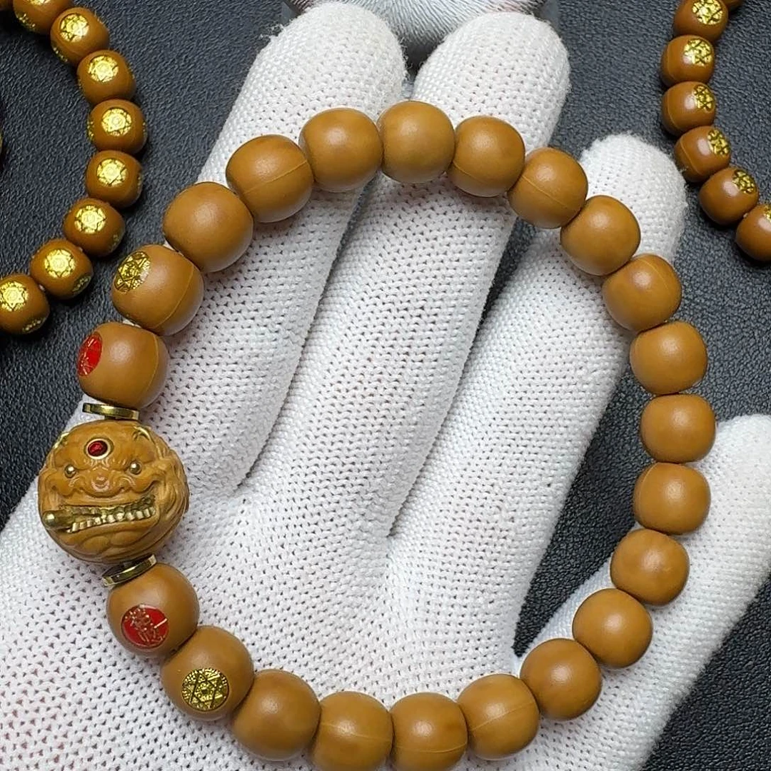 啊***泽手串猴头核桃放漏