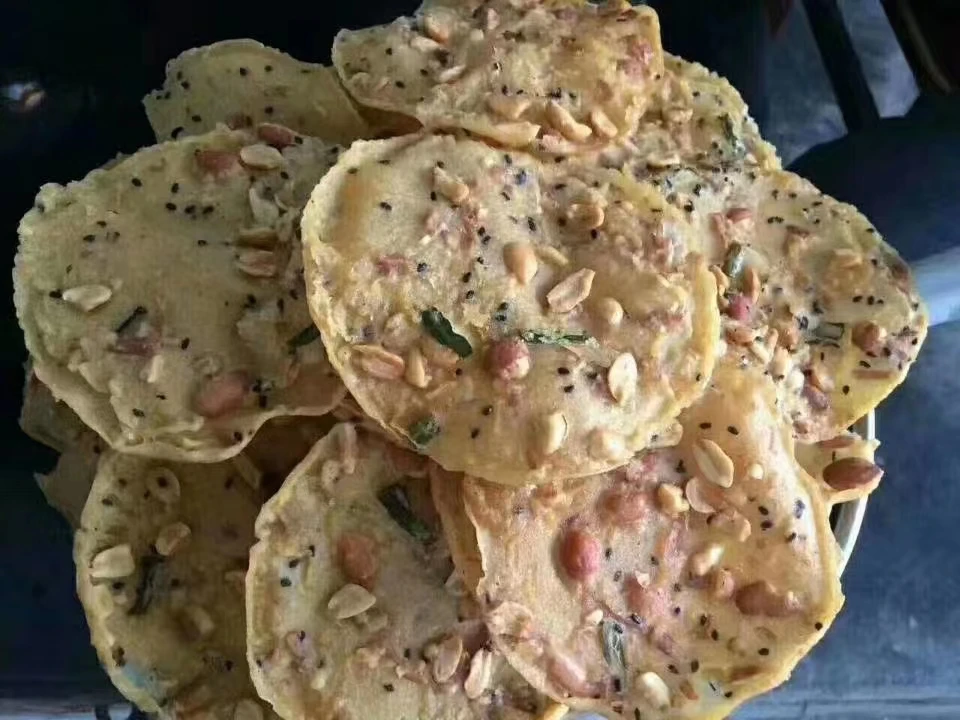 江西赣南特产美食月亮巴铁勺饼锅巴豆巴花生巴