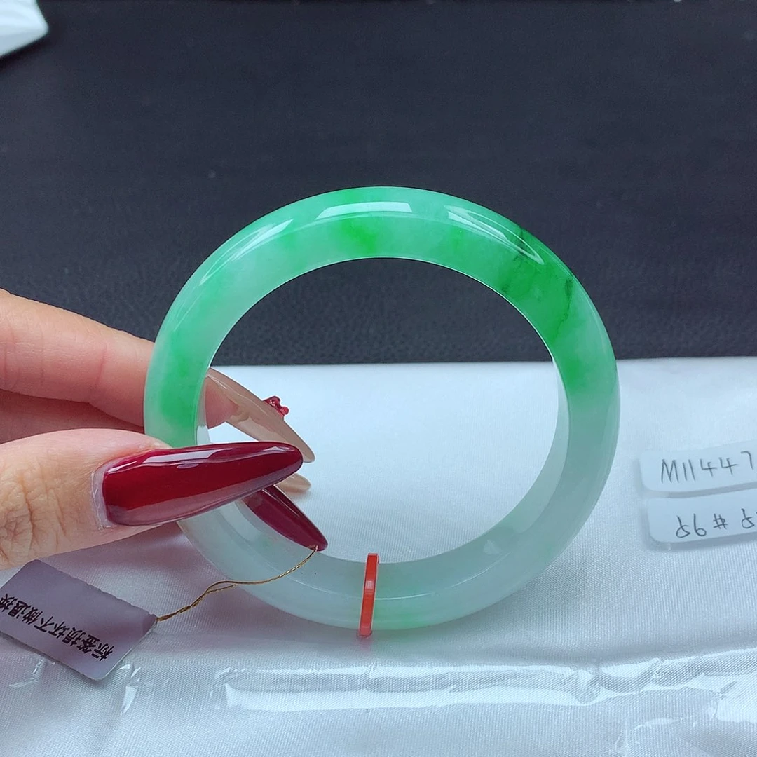 未镶嵌手镯翡翠56圈477