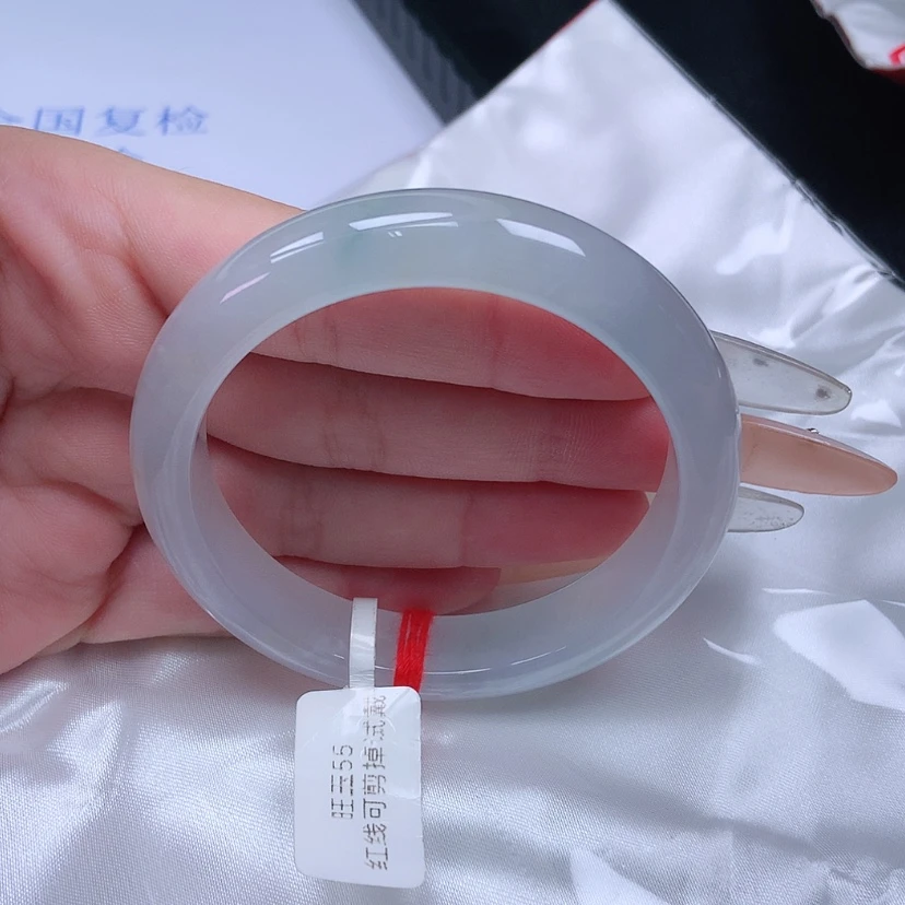【闪购商品】未镶嵌手镯翡翠54-55圈口
