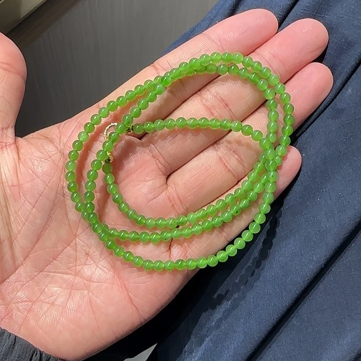 和田玉（碧玉）未镶嵌颈饰