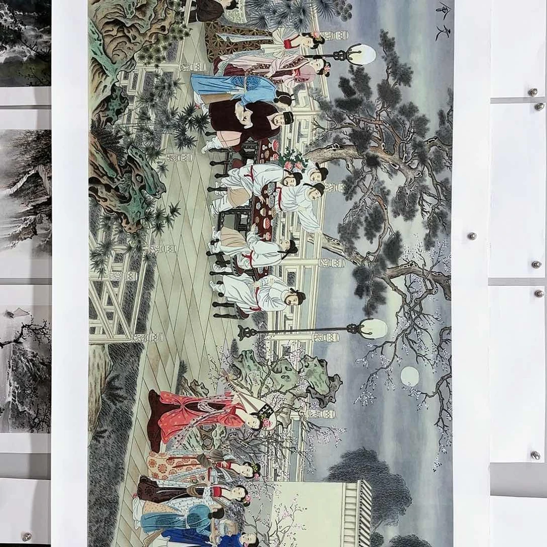 国画一**秋陈艳陈艳余款