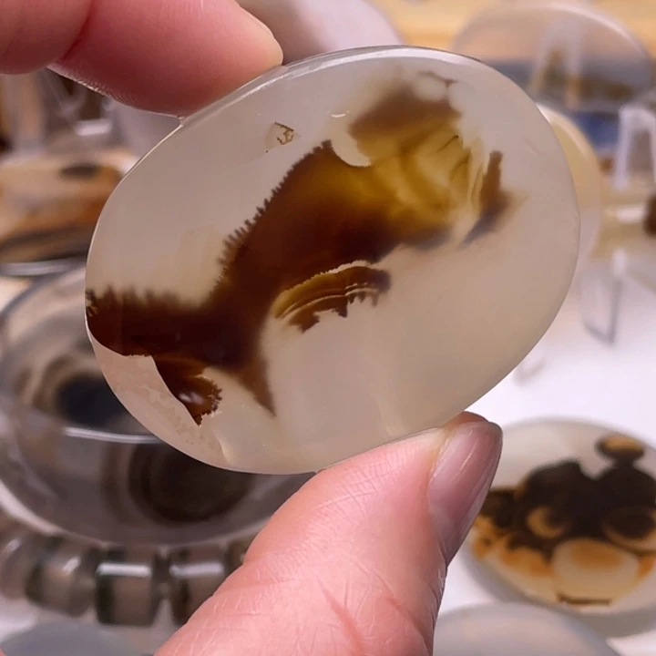 玛瑙/玉髓未镶嵌吊坠(不含链)