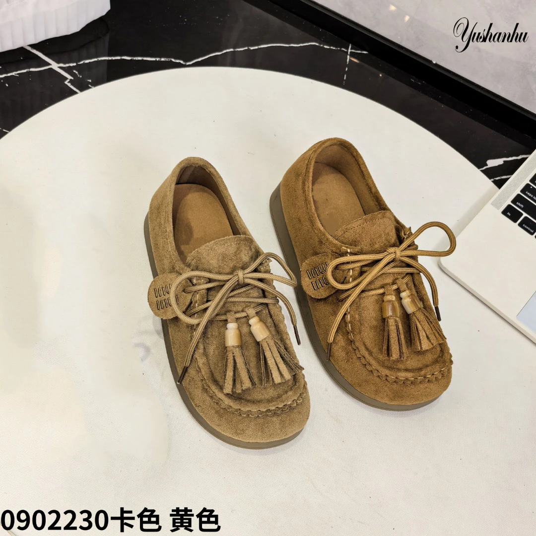 勃肯鞋小皮匠2230舒适软底豆豆鞋洋气袋鼠休闲鞋