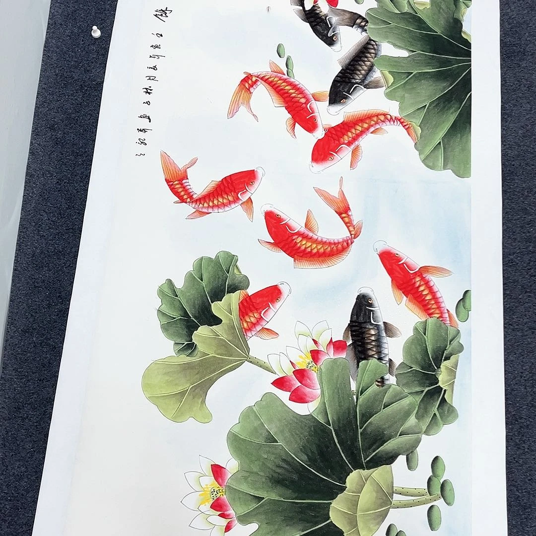 国画宣纸国画纯手绘作品