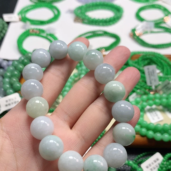 翡翠未镶嵌手链翡翠
