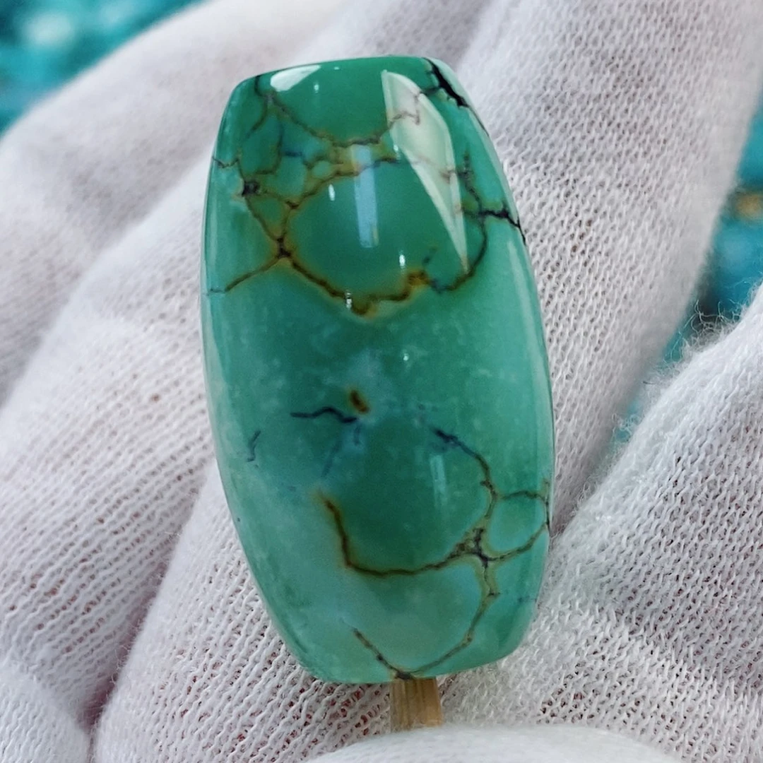 绿松石未镶嵌原矿无优化紫*