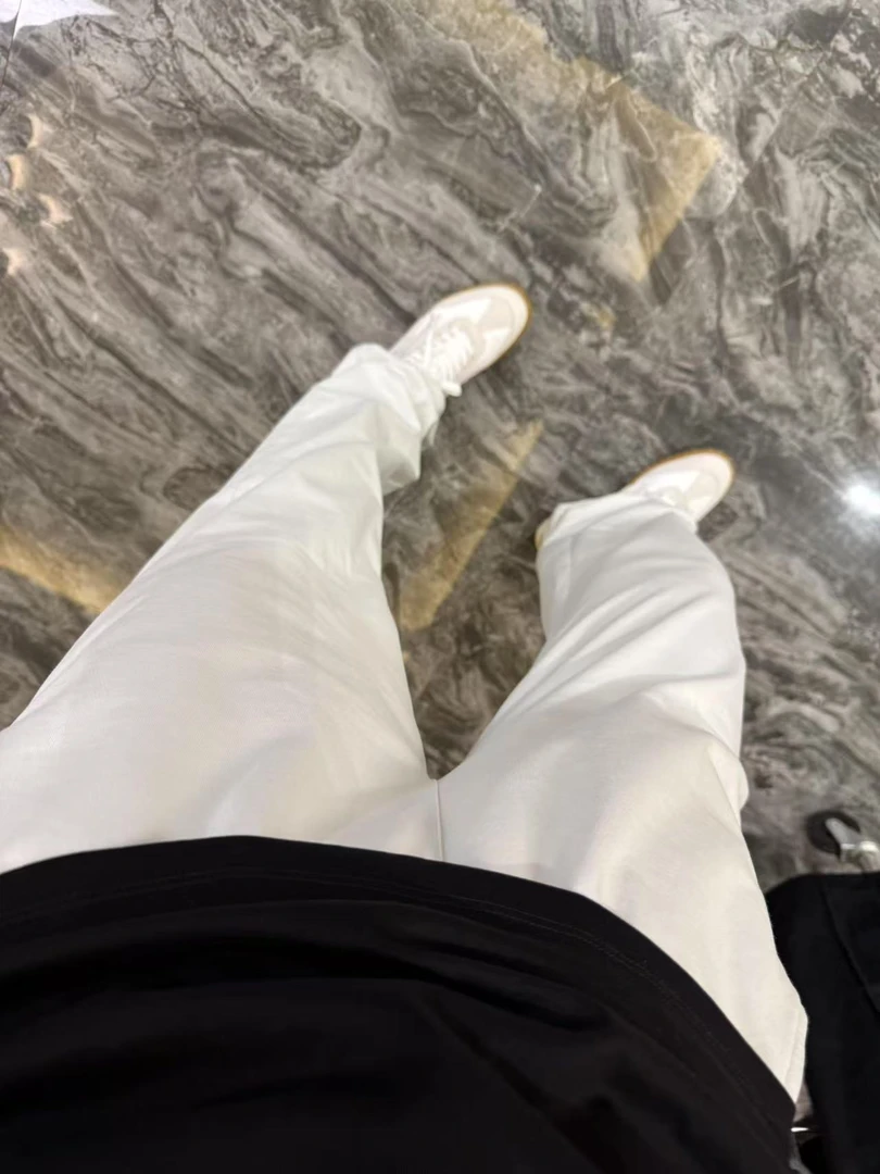 No. style 夏季显瘦简约裤子 纯色超绝老钱长裤