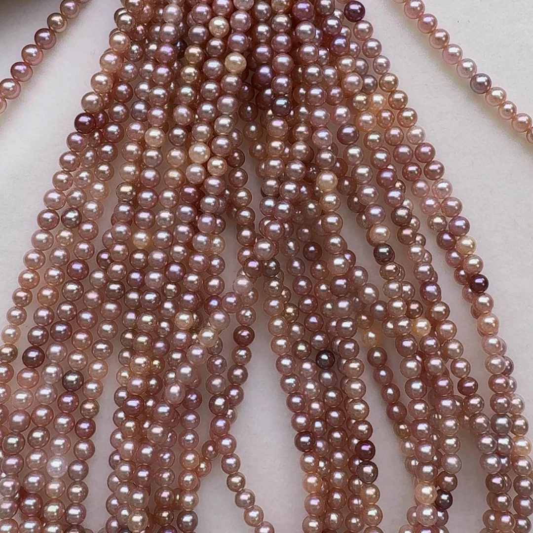 淡水珍珠银S925镶嵌颈饰多样性发一