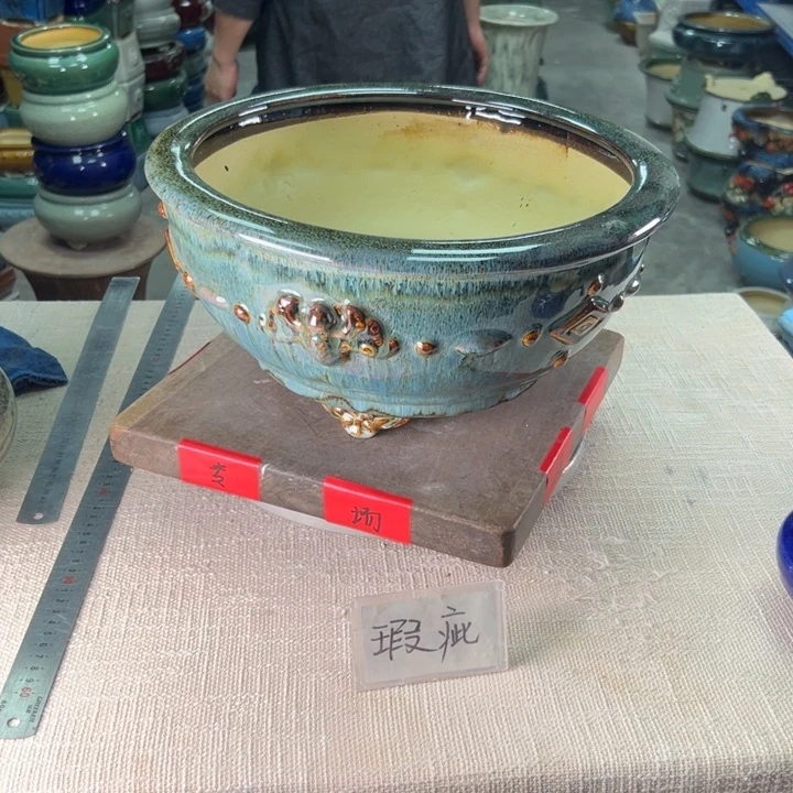 泳坤堂石湾盆陶瓷