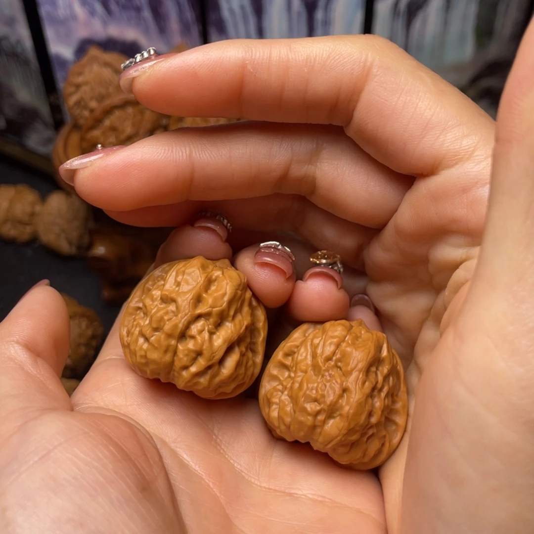 文玩核桃把件33蛤蟆头