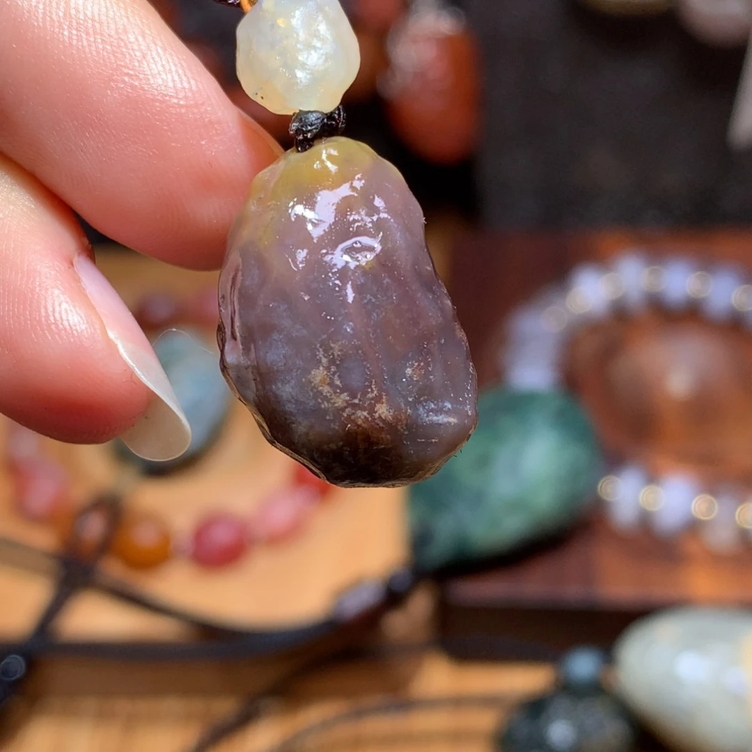 未镶嵌玛瑙/玉髓珠宝半成品