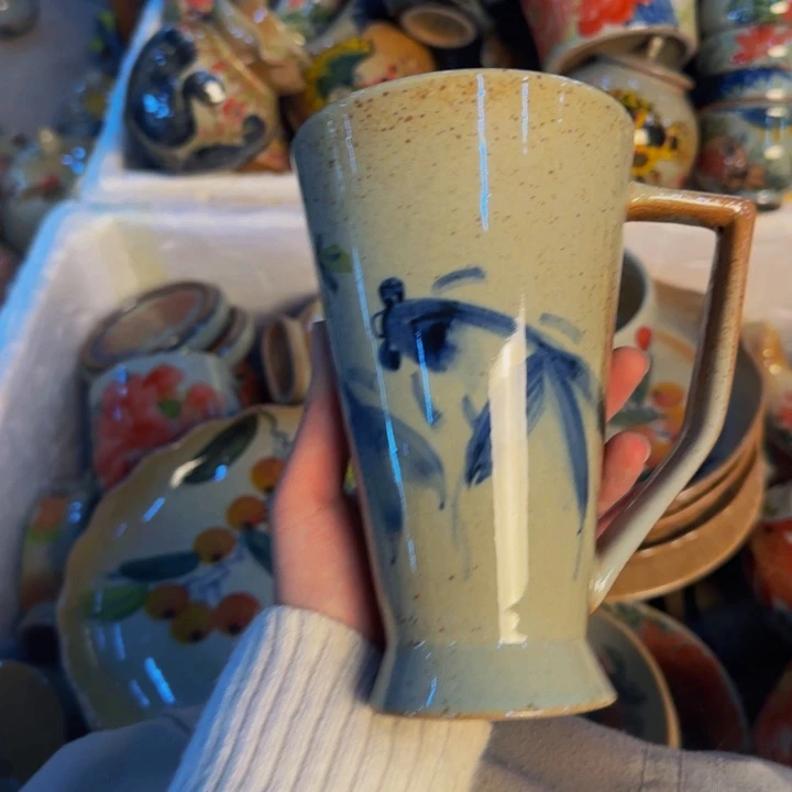 瓷片景德镇陶瓷手工手绘