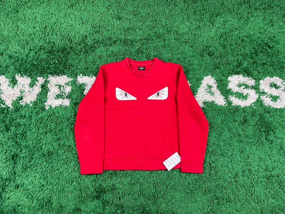 95新 FENDI/芬迪 FENDI芬迪小恶魔卫衣 46码 98新 A10202