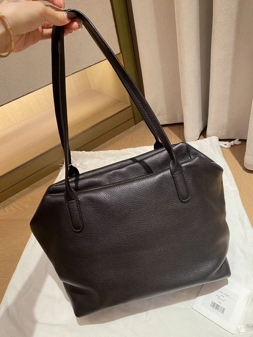 拉拉定制【TR-保龄球包】颈纹牛皮 内里羊皮 单肩腋下包百搭时尚