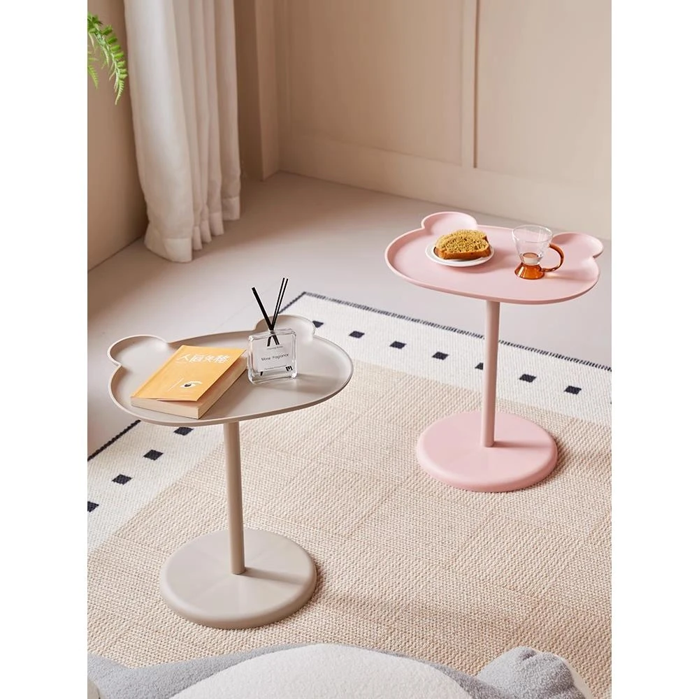 床头柜现代简约家用沙发茶几边几风桌子客厅移动置物架小茶几卧室