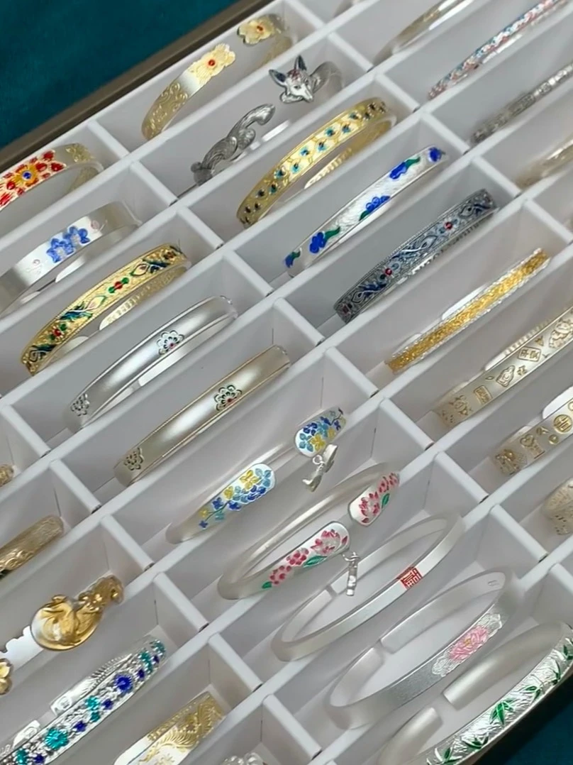 足银银制品足银银制品足银纯银时尚潮流银小众首饰