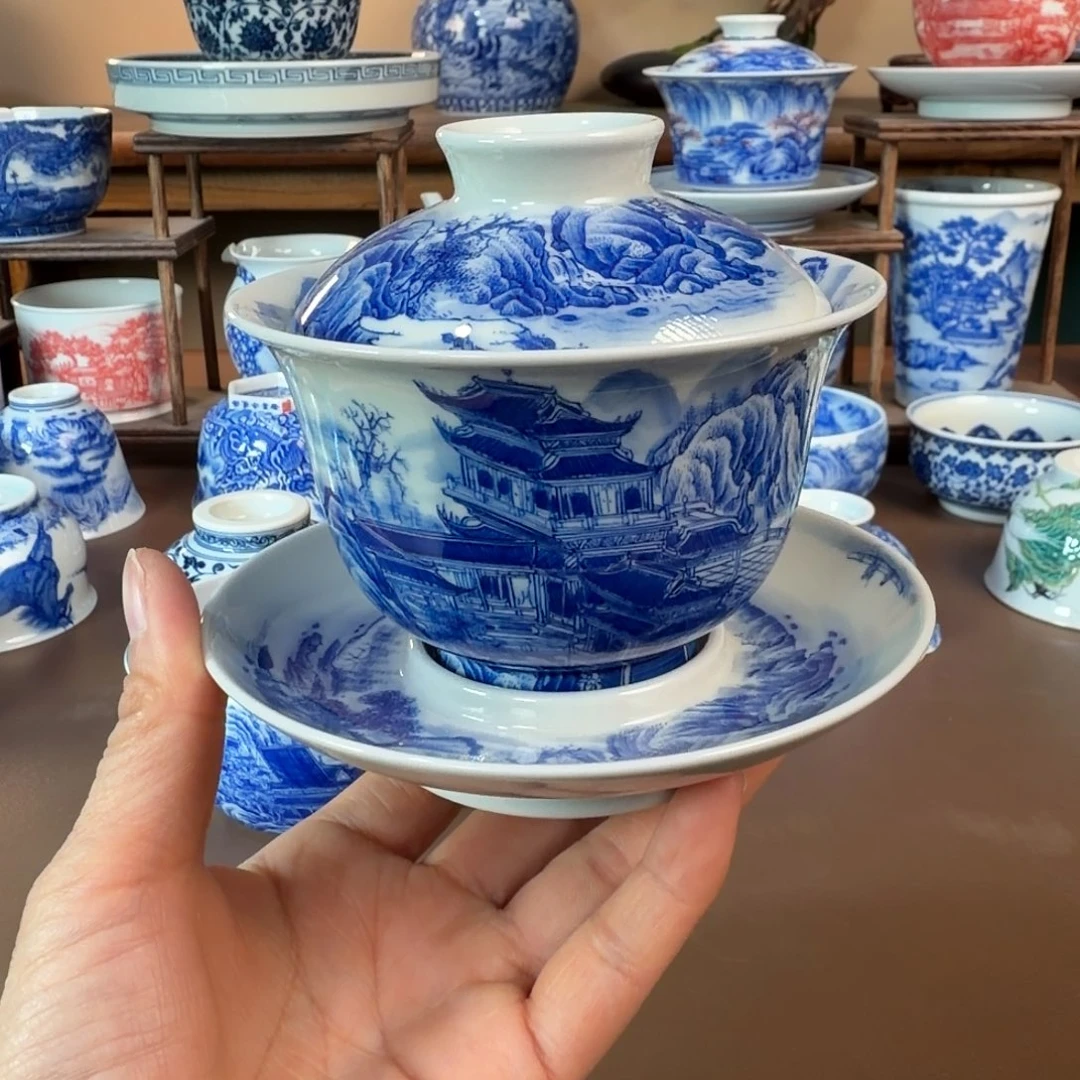 景德镇陶瓷手工手绘