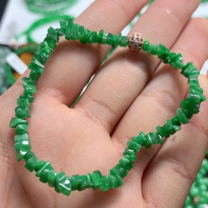 翡翠未镶嵌手链翡翠