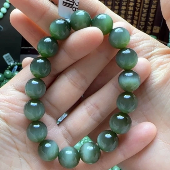 和田玉（碧玉）手串未镶嵌