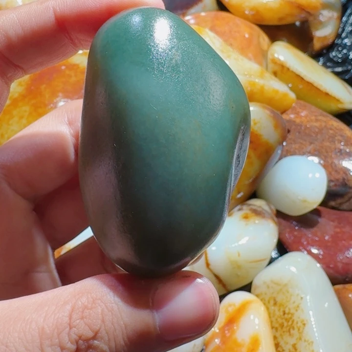 和田玉未镶嵌挂件103k