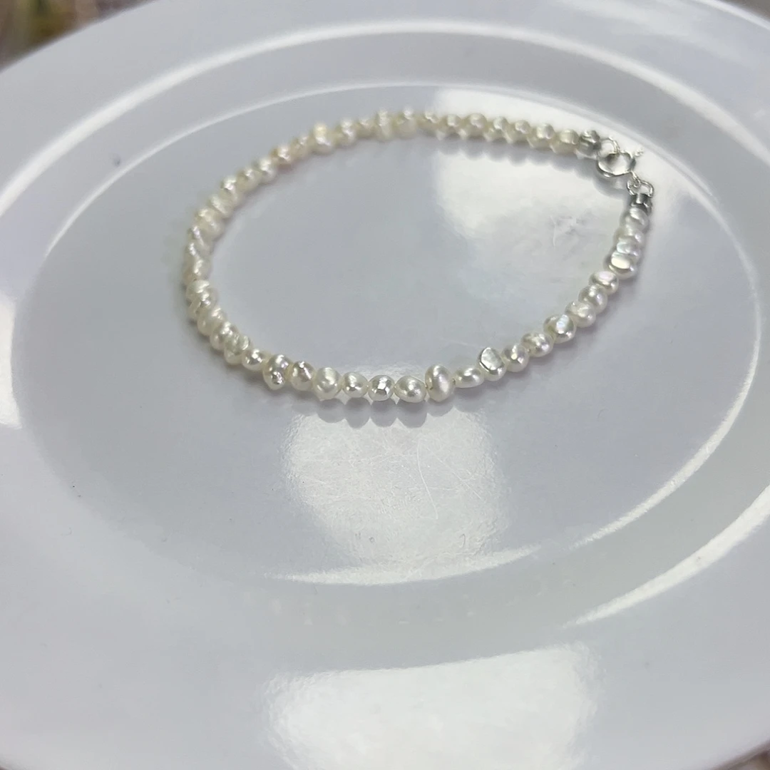 淡水珍珠手绳钛钢